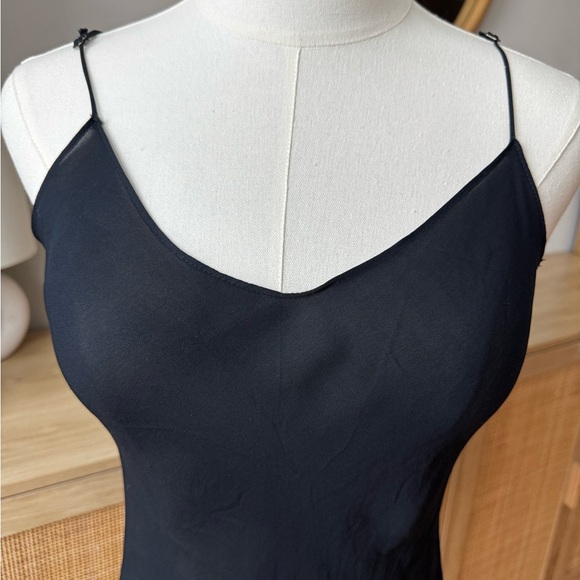 Nili Lotan | Sheer Black Camisole - Picture 4 of 5